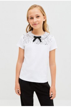 Блузка детская для девочек Aloe1 белый