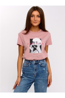 Футболка 1ЖДФК2657001; светло-розовый245 / Feminine