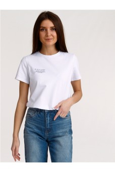 Футболка 1ЖДФК4028804; белый / О Нью-Йорке
