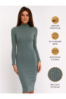 Платье 1ЖПД2238023м; серо-зеленый226