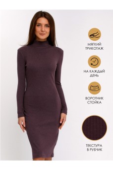 Платье 1ЖПД2238023м; темно-бордовый135