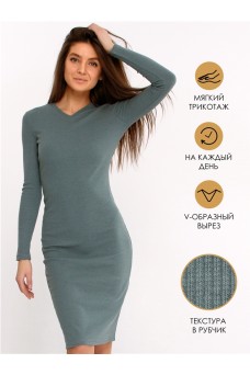 Платье 1ЖПД2875823; серо-зеленый226