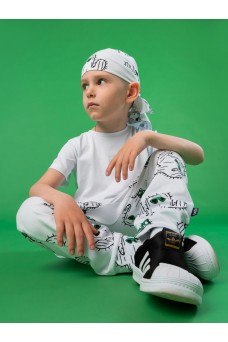 Брюки 6-387U; белый