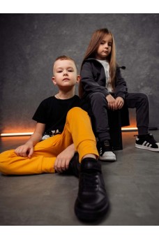 Брюки 6-429U; горчичный