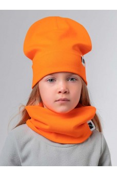 Комплект (шапка, снуд) 13-148U; оранжевый