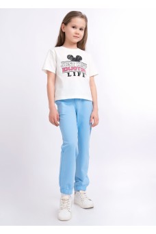 CLE Брюки дев. 825725/31а, св.голубой