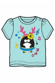 CLE Фуфайка яс. 983773-01ип, св.бирюзовый