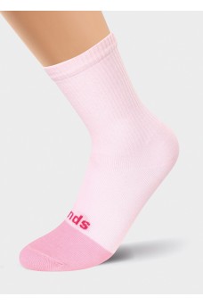 CLE Носки дет.С1186 20-22,22 Краш хл+эл, св.розовый