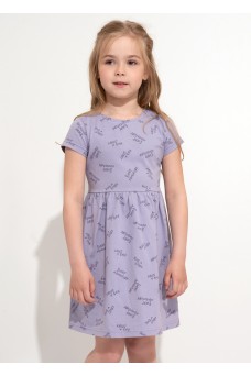 CLE Платье дев. 724842кдн, св.фиолетовый/фиолетовый