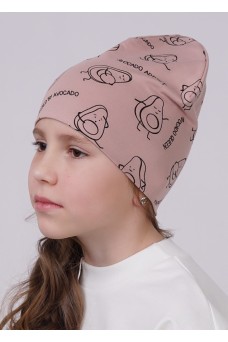 CLE Шапка дет. 525768гн, т.розовый/чёрный