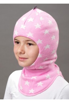 CLE Шапка дет.792500ак, розовый/молочный