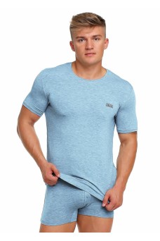 CLE MF538322 Фуфайка муж Modal, меланж голубой