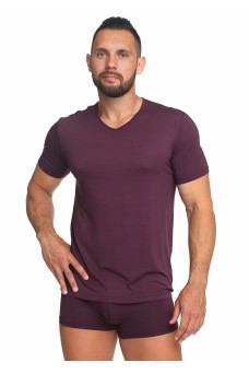 CLE MF608820 Фуфайка муж бам, т.коричневый