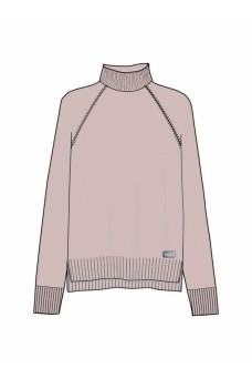 CLE Джемпер жен. 323395вн _1, розовый