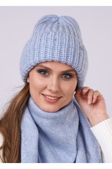 CLE Шапка 413290паш флис, голубой