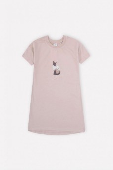 К 1177/кофейный(кошка) сорочка