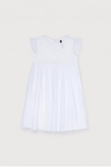К 5665/белый платье