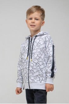 КР 301675/св.серый меланж,скейты к330 жакет