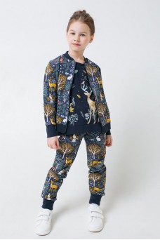 КР 400099/индиго,лес к307 брюки
