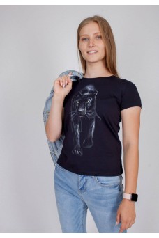Футболка женская 2497 черный