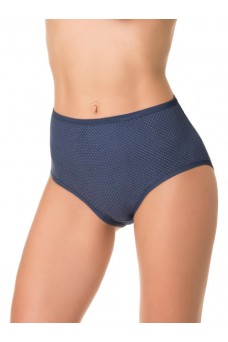 Трусы жен 1 шт в уп size+ т.синий