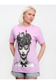 Футболка женская light lilac