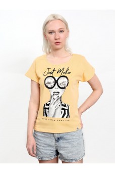 Футболка женская yellow