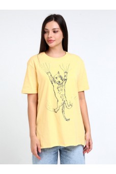 Футболка женская yellow