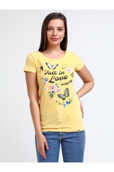 Футболка женская yellow