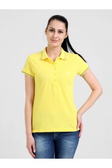 Поло женское yellow