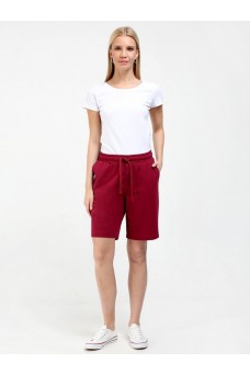 Шорты женские burgundy