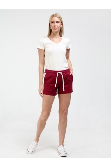Шорты женские burgundy