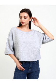 Толстовка женская grey melange