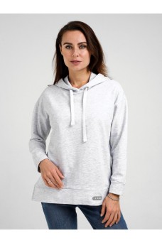 Толстовка женская light grey melange