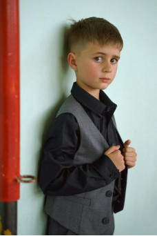 Рубашка Школа темно-синий
