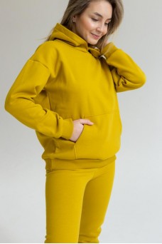 Худи утепленное Soft горчица (взр.)