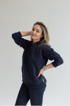 Худи утепленное Soft графит (взр.)