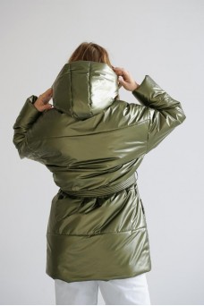 Куртка женская oversize (деми) хаки