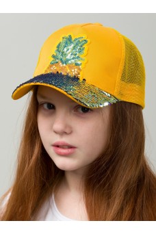 Кепка для девочек Желтый(11)