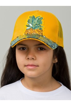 Кепка для девочек Желтый(11)