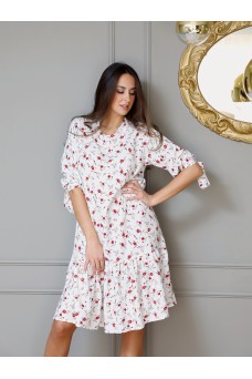 305WHT Платье женское Белый
