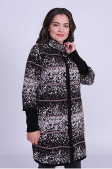 Кардиган кофейный микс
