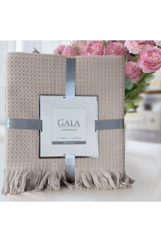 Покрывало вафельное пике Gala лён