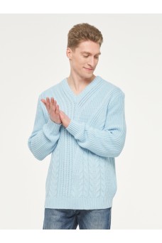 Джемпер мужской 7222-15013; 14-4317 холодный голубой
