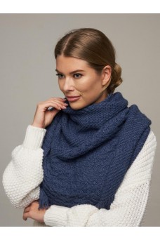 Шарф женский 212-8230; 021 св.джинс